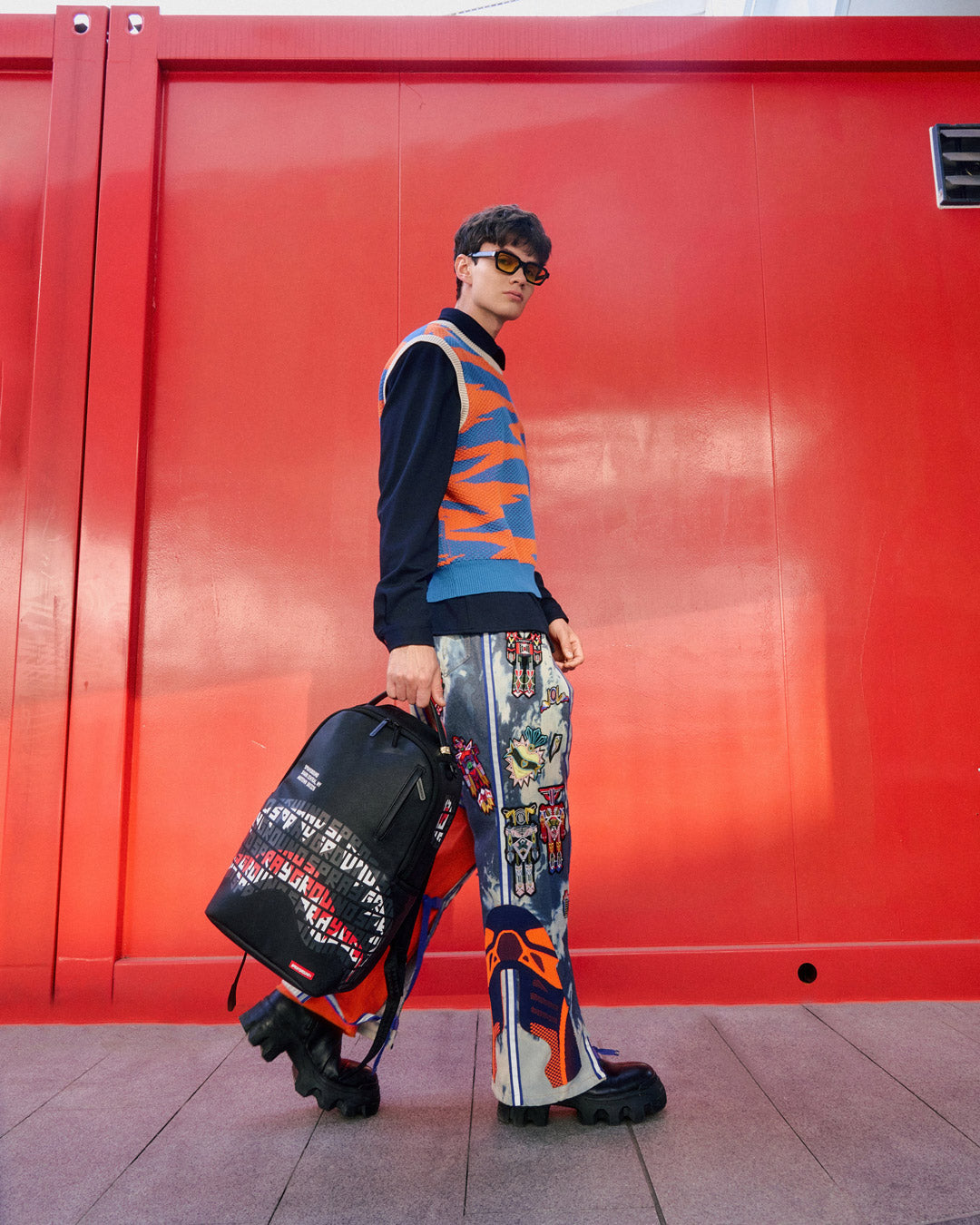 SPRAYGROUND SHARK CENTRAL SHARKCODE BACKPACK