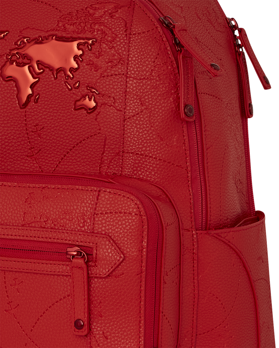SPRAYGROUND JAMES FIRST CLASS RUBY RED CHATEAU BACKPACK