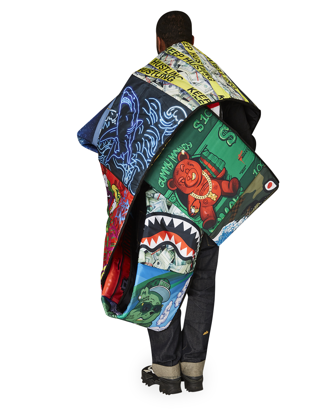 SPRAYGROUND THE SCROLL OF 15 YEARS DLXV BACKPACK (SUPER RARE)