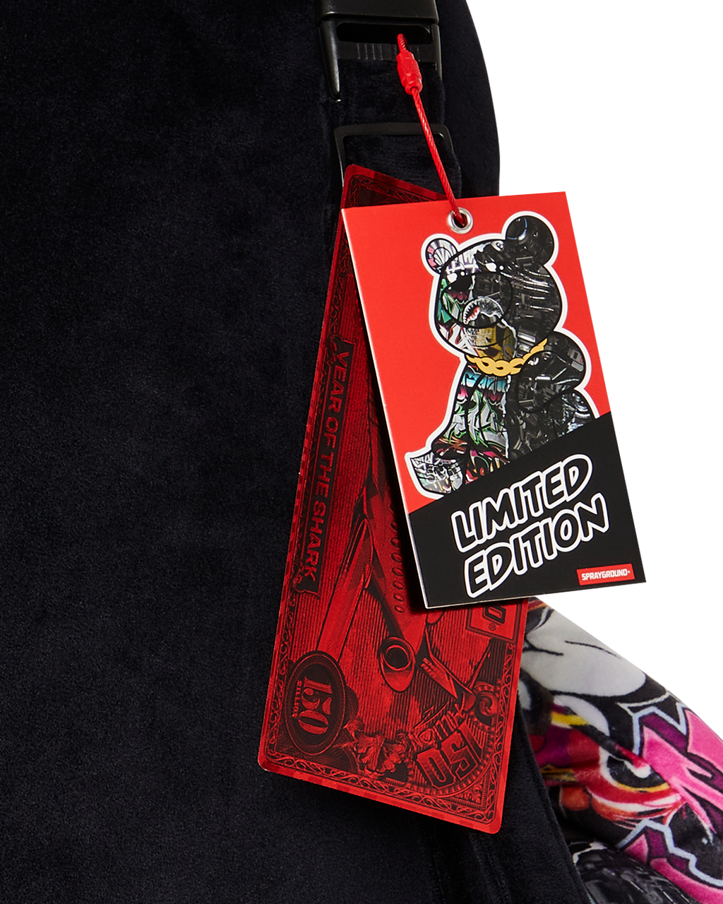 SPRAYGROUND NEW CITY ANDROID MONEYBEAR TEDDYBEAR BACKPACK