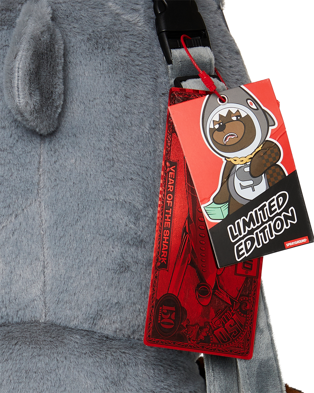 SPRAYGROUND THE RIZZLER MONEYBEAR TEDDYBEAR BACKPACK