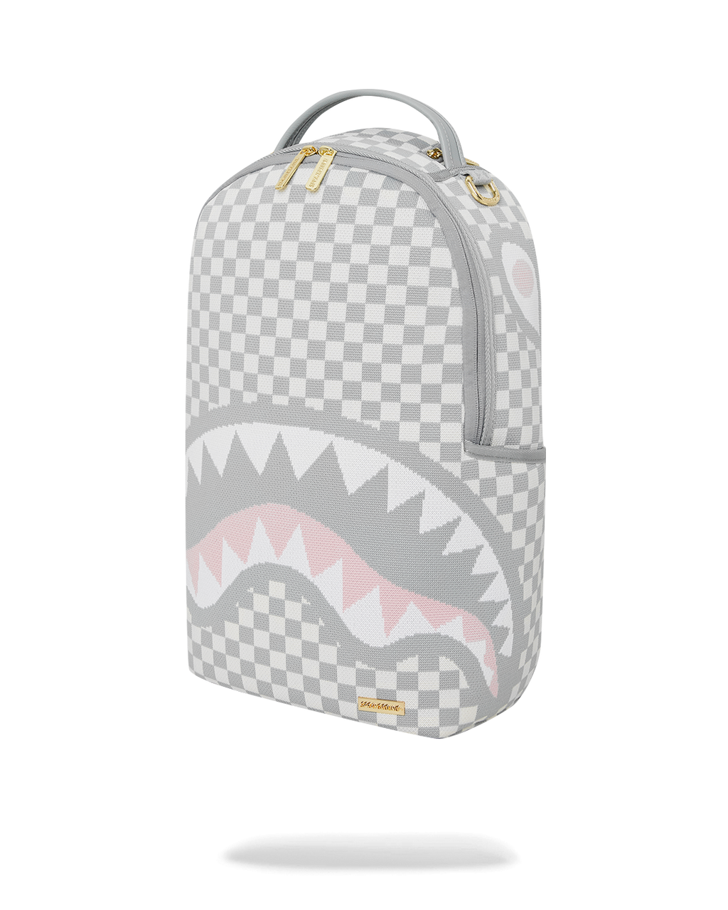 SPRAYGROUND KNIT SHARKS IN PARIS IN CREAM DLX BACKPACK