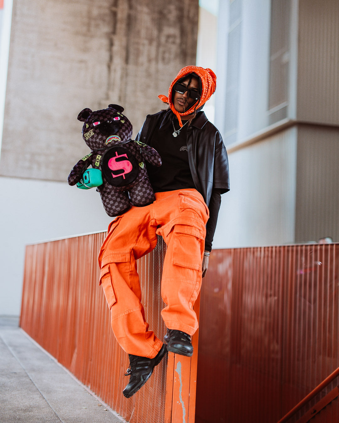 SPRAYGROUND SLIME TAKEOVER MONEYBEAR BACKPACK