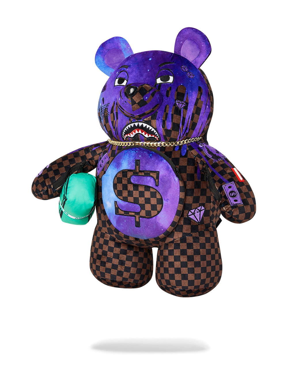 SPRAYGROUND CHAMPION OF THE GALAXY MONEYBEAR BACKPACK