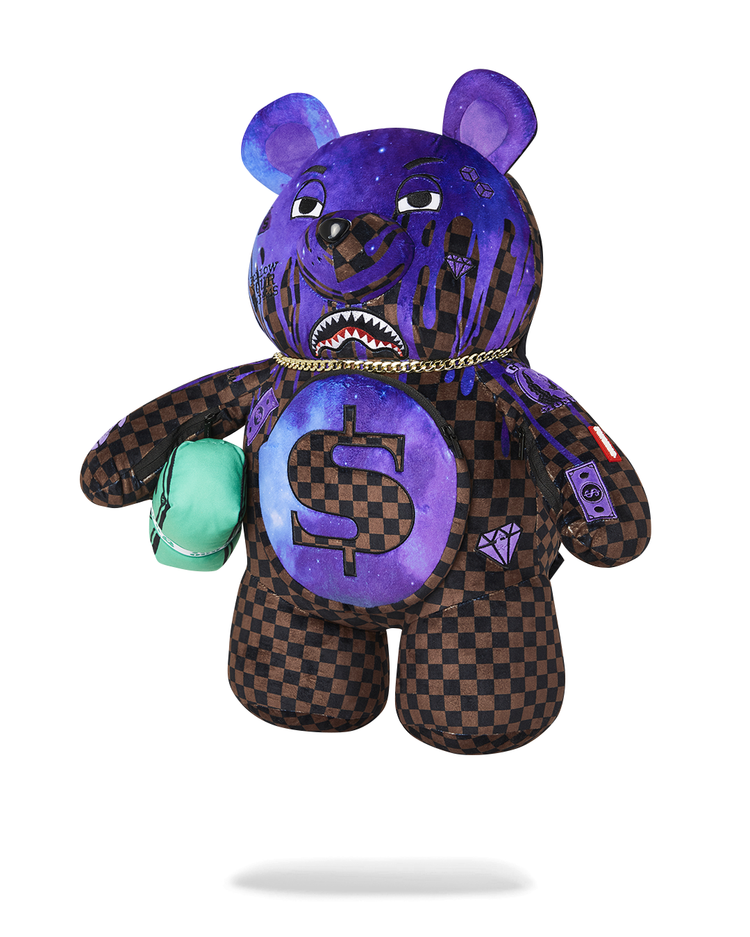 SPRAYGROUND CHAMPION OF THE GALAXY MONEYBEAR BACKPACK