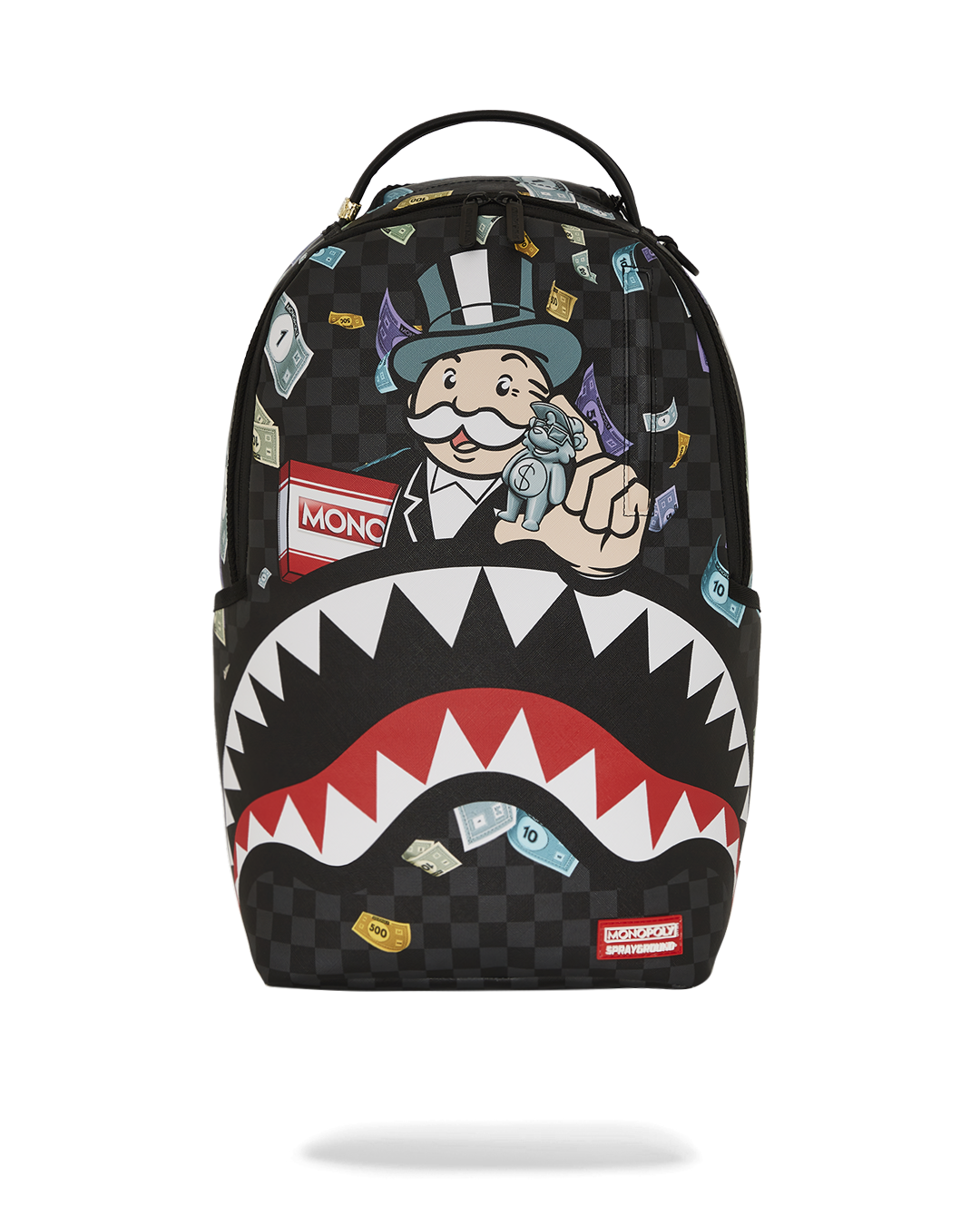 SPRAYGROUND MONOPOLY SHARK RICH BACKPACK