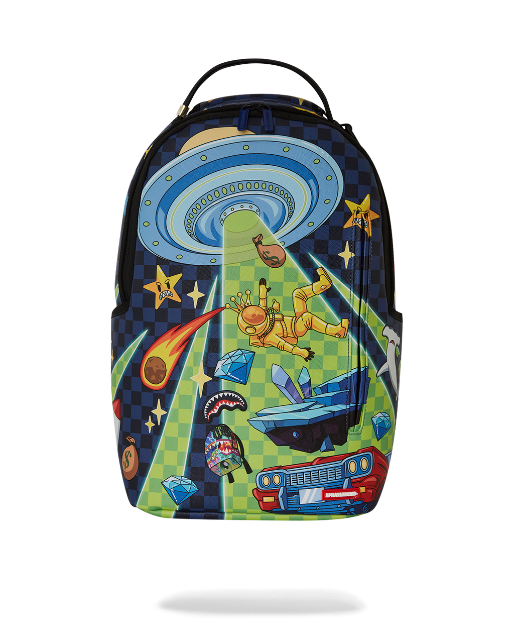 SPRAYGROUND SPACE WARPED BACKPACK