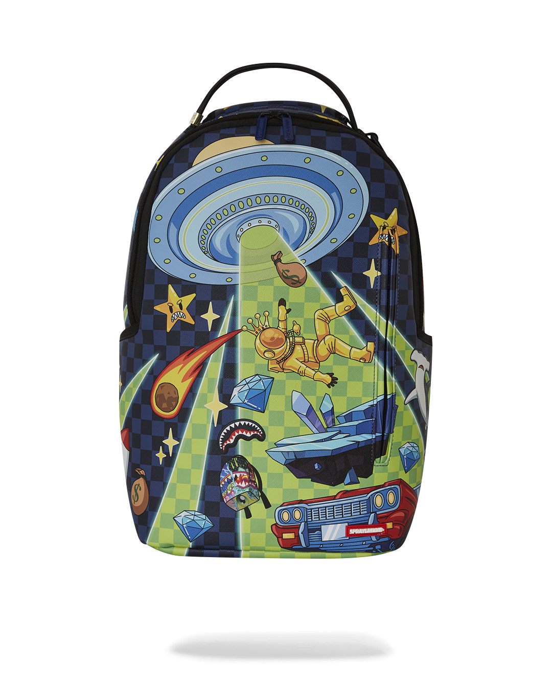 SPRAYGROUND SPACE WARPED BACKPACK