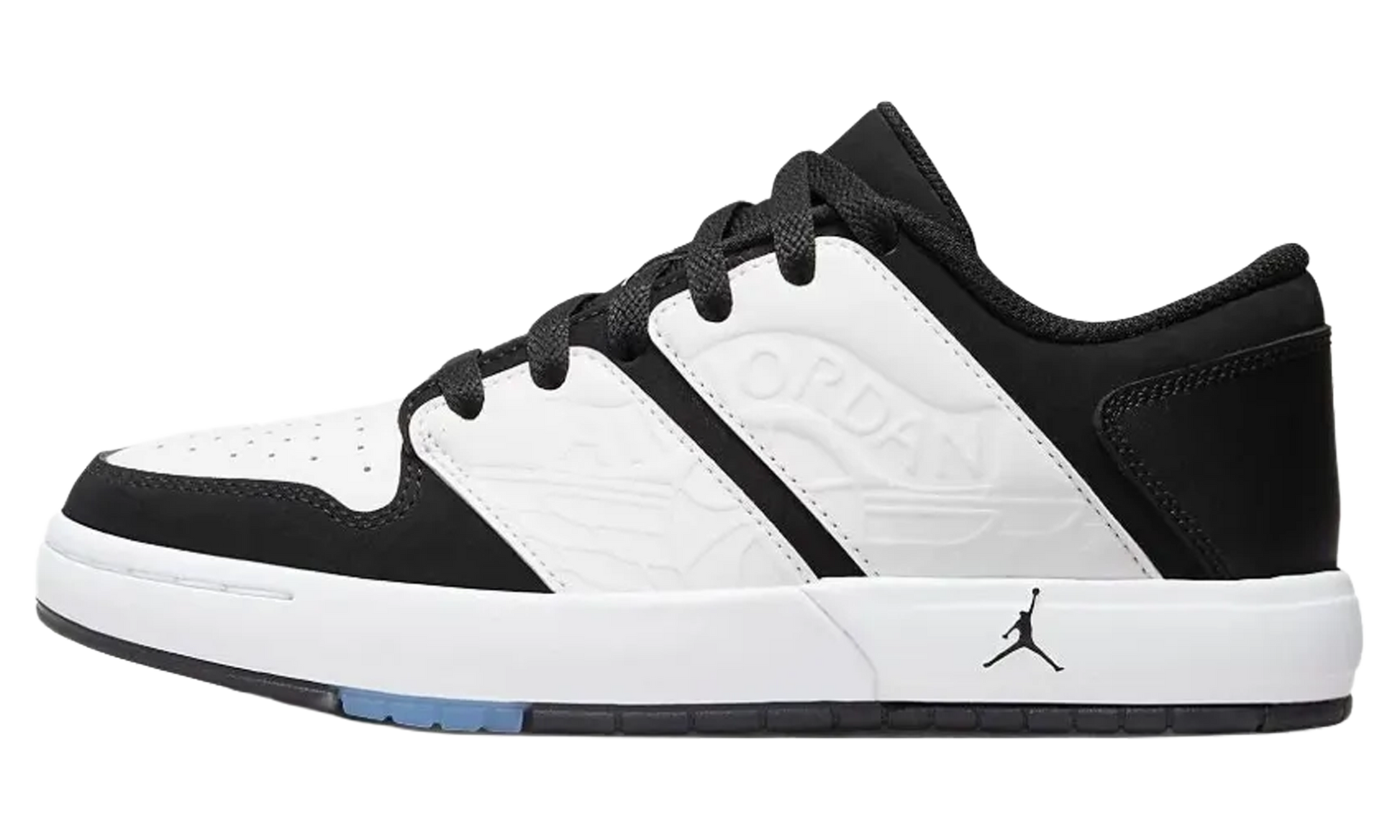 AIR JORDAN RETRO 1 LOW NU GS "White White Black" FB4412 100