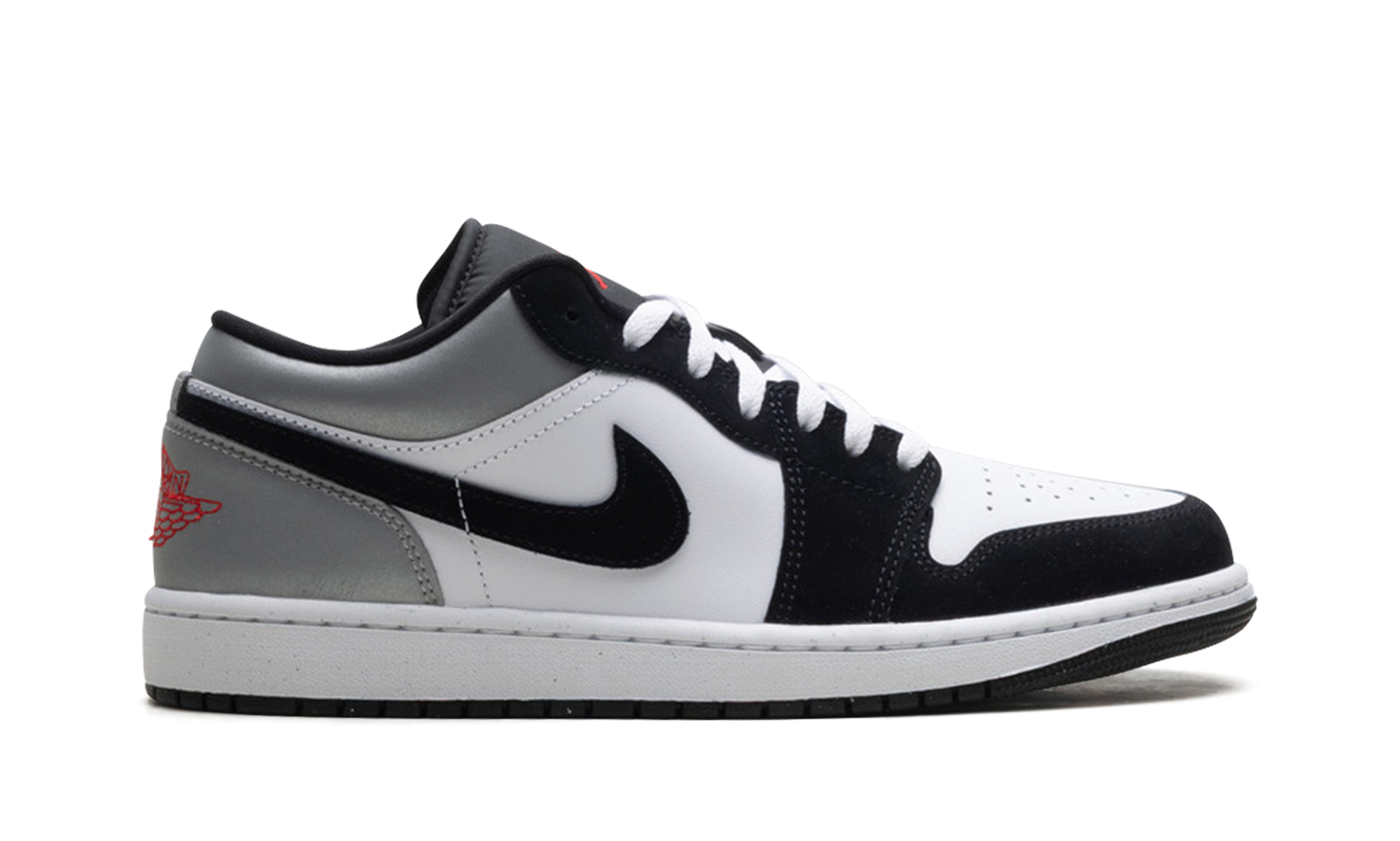 Jordan 1 Low SE "White Fire Red Black Matte Silver" HF3148 106
