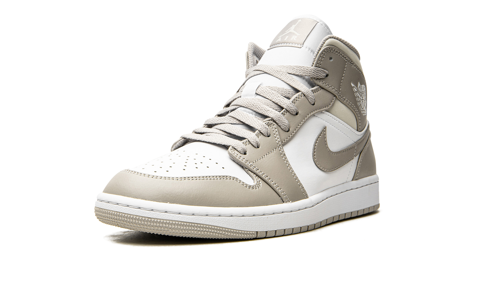 Air Jordan 1 Mid "Linen / College Grey" 554724 082