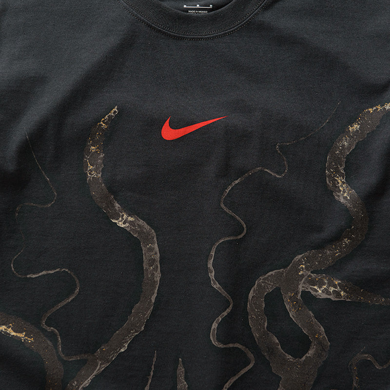 Stranger Things x Nike Sportswear Tee - Off Noir/University Red