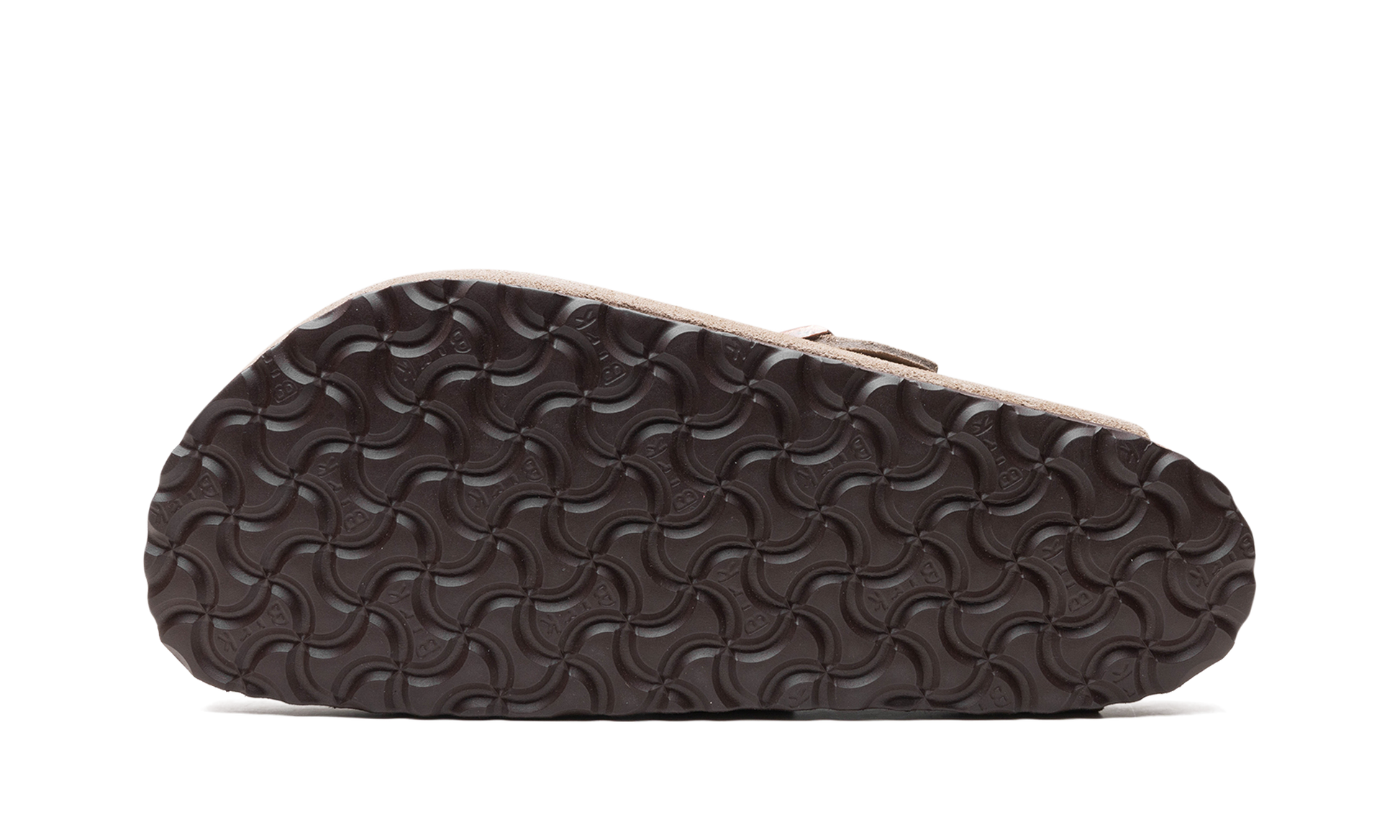 Boston Soft Footbed "Suede Taupe" 560771