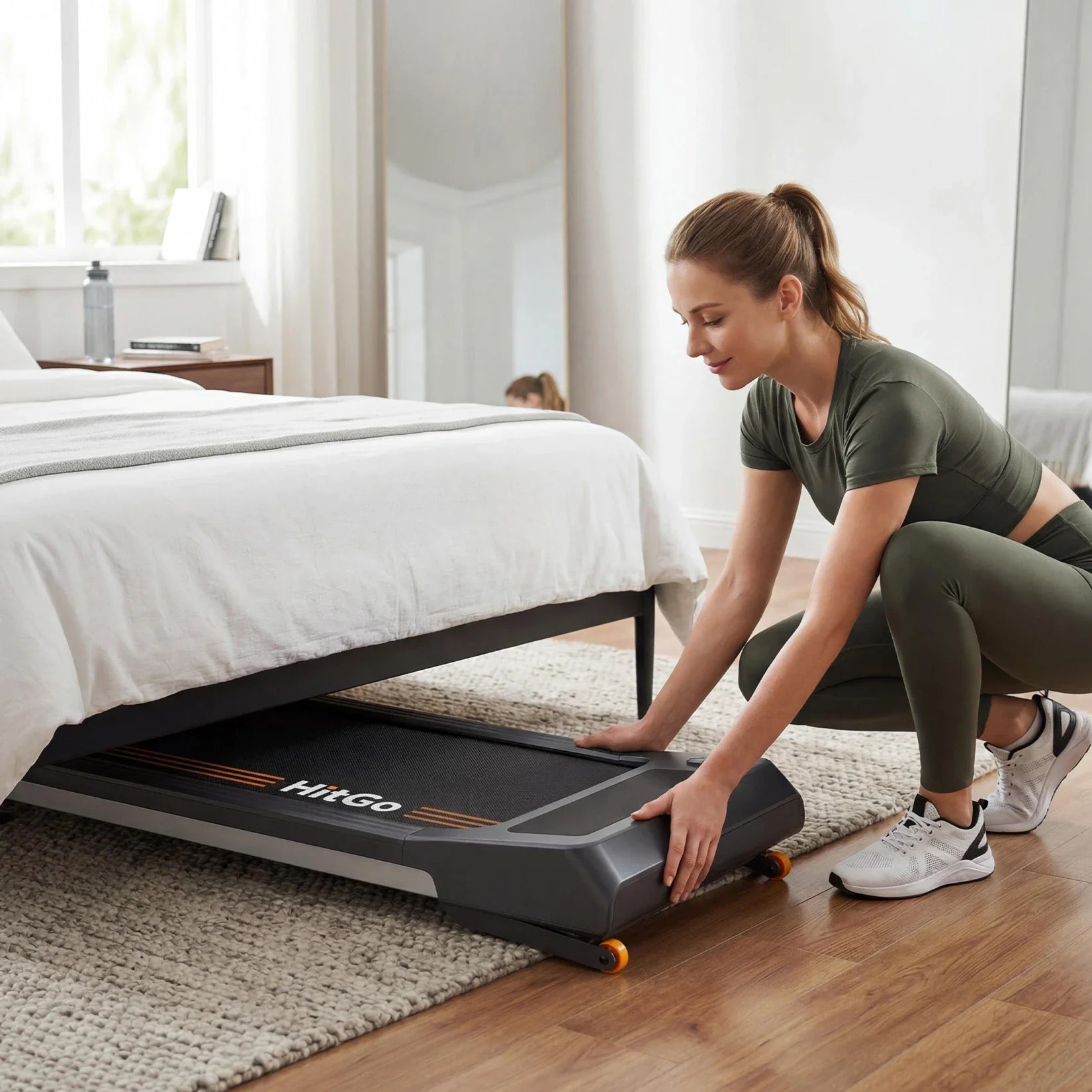 H1 Plus Auto Incline Under-Desk Walking Pad