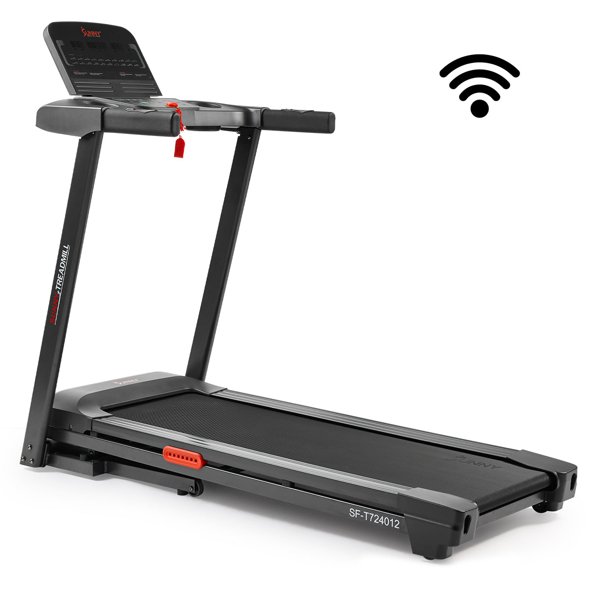Sunny Health & Fitness Active 400 Smart Auto Incline Wi-Fi Treadmill