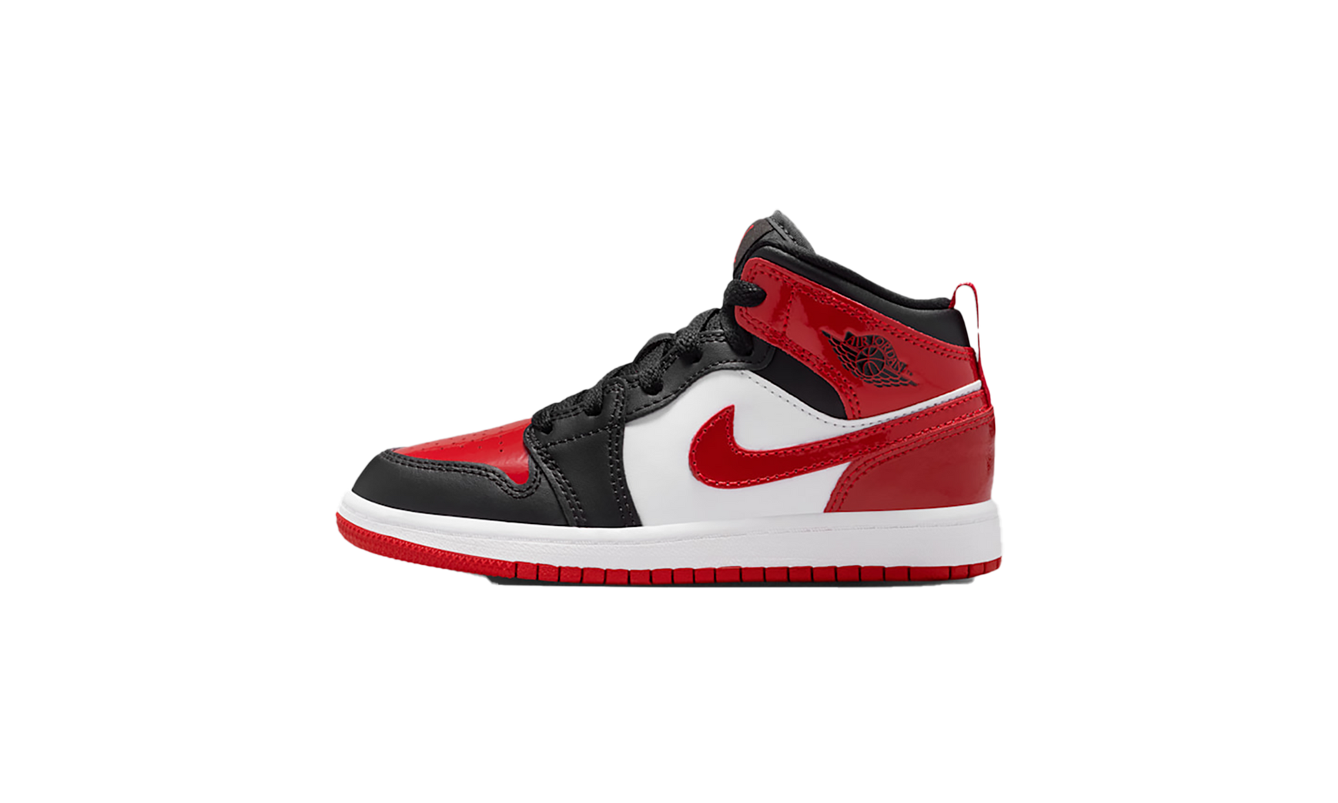Air Jordan 1 Mid GS "Red/black" HV4399 006