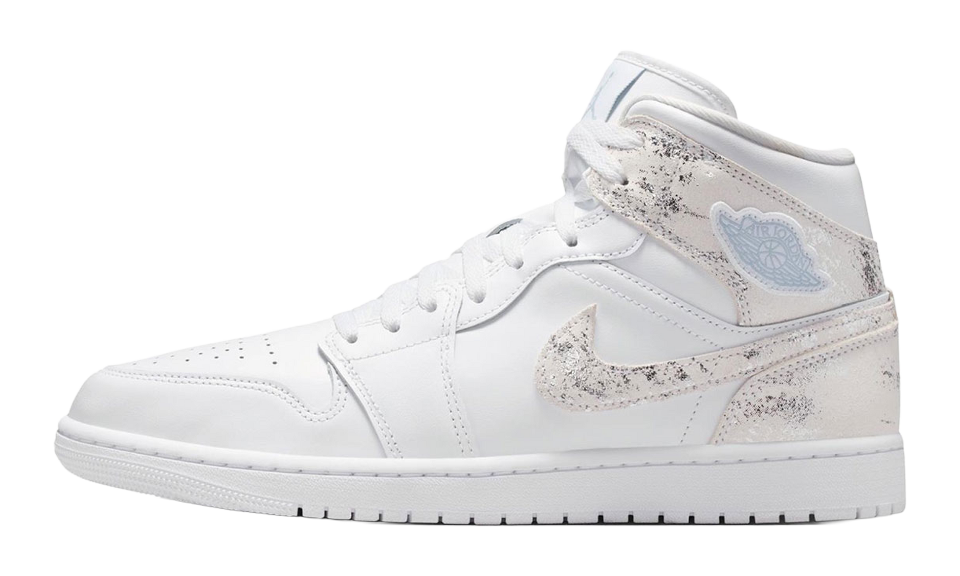 Jordan 1 Mid SE "Distressed White Field Silver" IR2271 100
