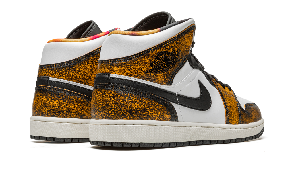 Air Jordan 1 Mid SE "Orange Wear Away" DQ8417 071