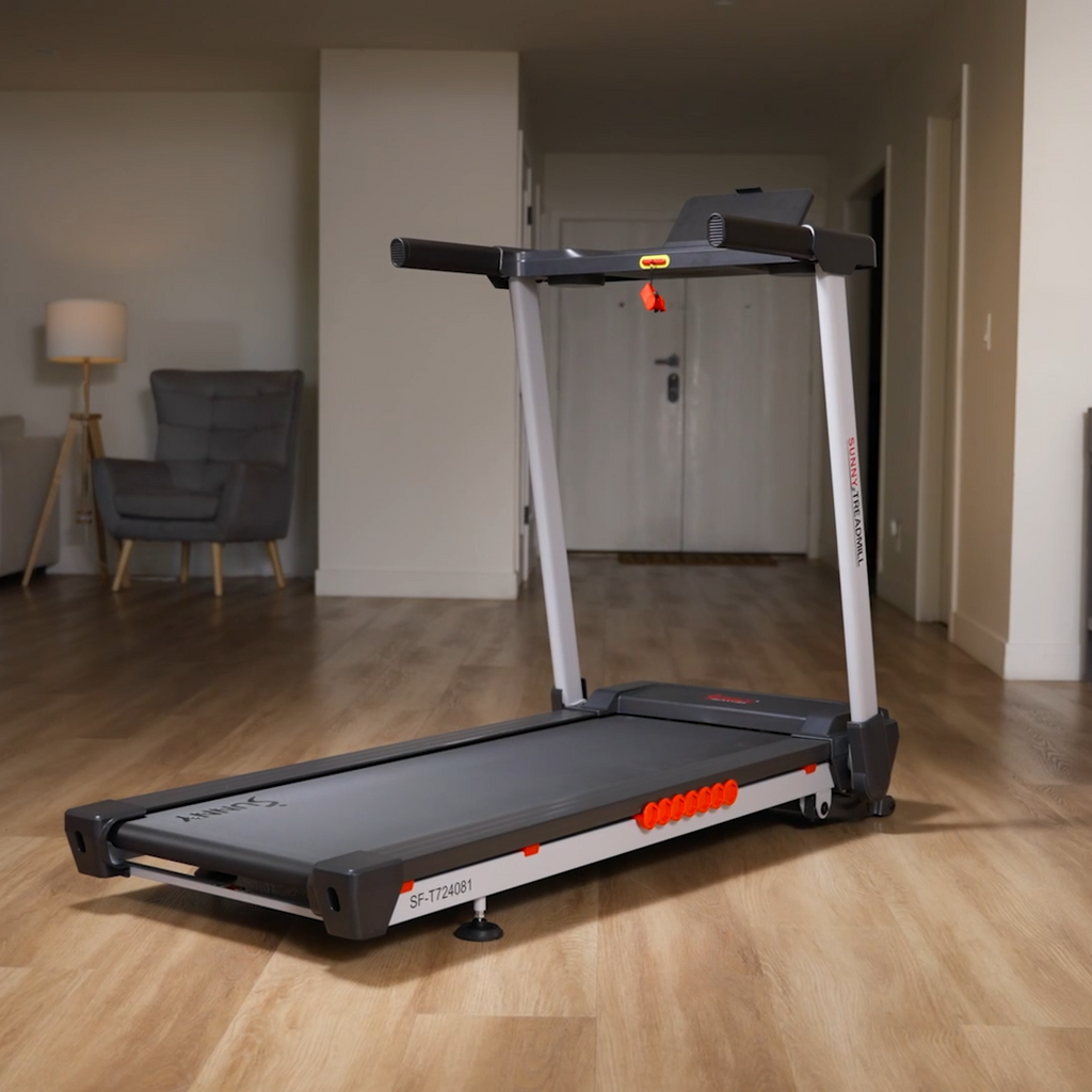 Sunny Health & Fitness Pace 500 Smart Auto Incline Treadmill with Wi-Fi Connectivity