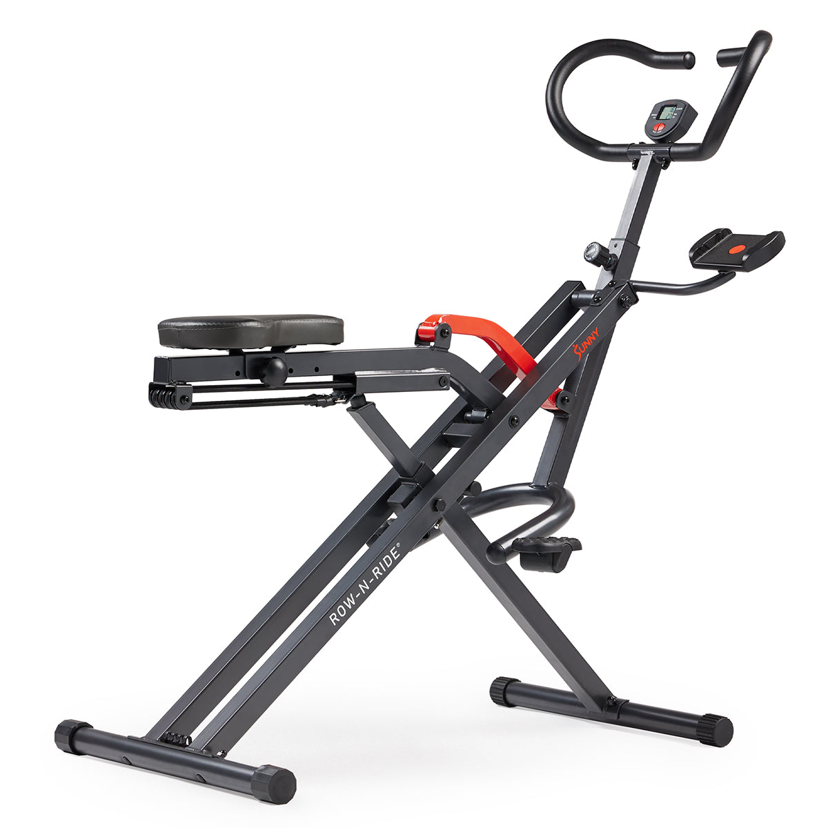 Sunny Health & Fitness Upright Row-N-Ride® Plus Smart Squat Assist Machine