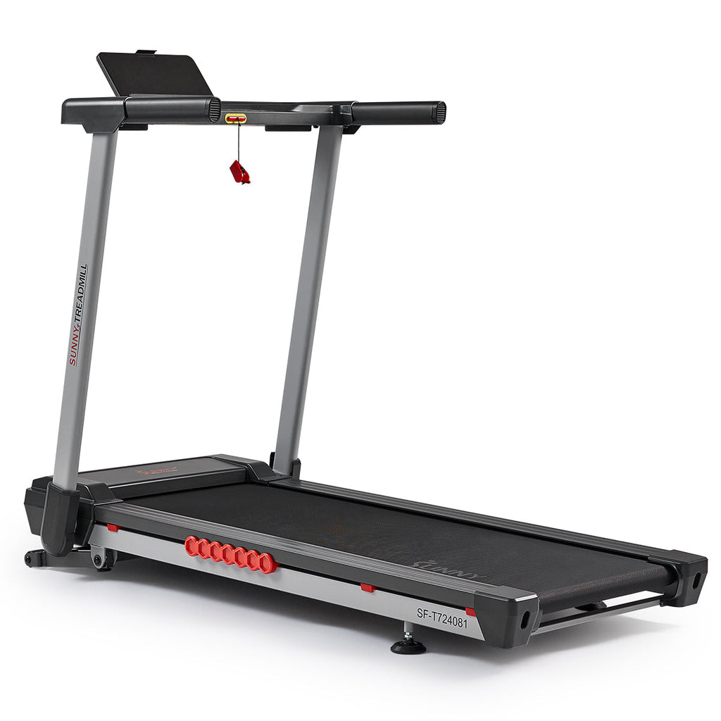 Sunny Health & Fitness Pace 500 Smart Auto Incline Treadmill with Wi-Fi Connectivity