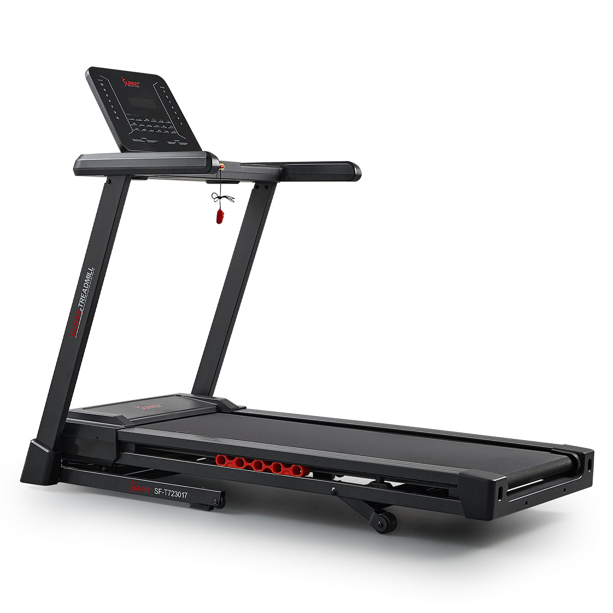 Sunny Health & Fitness Excel Smart Incline/Decline 20” Deck Treadmill with 300LB Weight Capacity
