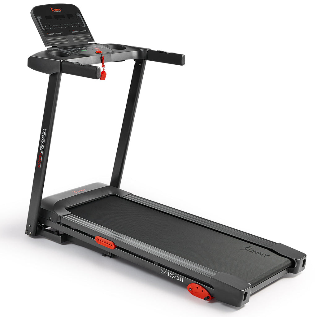 Sunny Health & Fitness Active 300 Smart Manual Incline Wi-Fi Treadmill