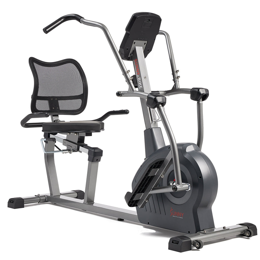 Sunny Health & Fitness Performance Elite Magnetic Recumbent Elliptical Cross Trainer