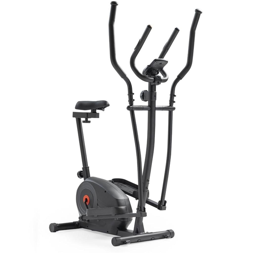 Sunny Health & Fitness Essential Magnetic Resistance 2-in-1 Cross Trainer Elliptical Bike