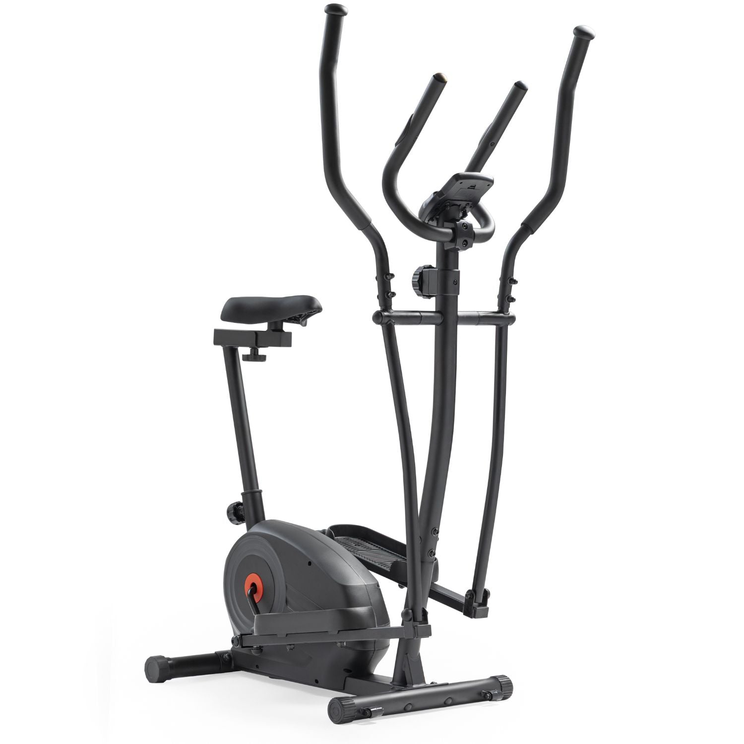 Sunny Health & Fitness Essential Magnetic Resistance 2-in-1 Cross Trainer Elliptical Bike