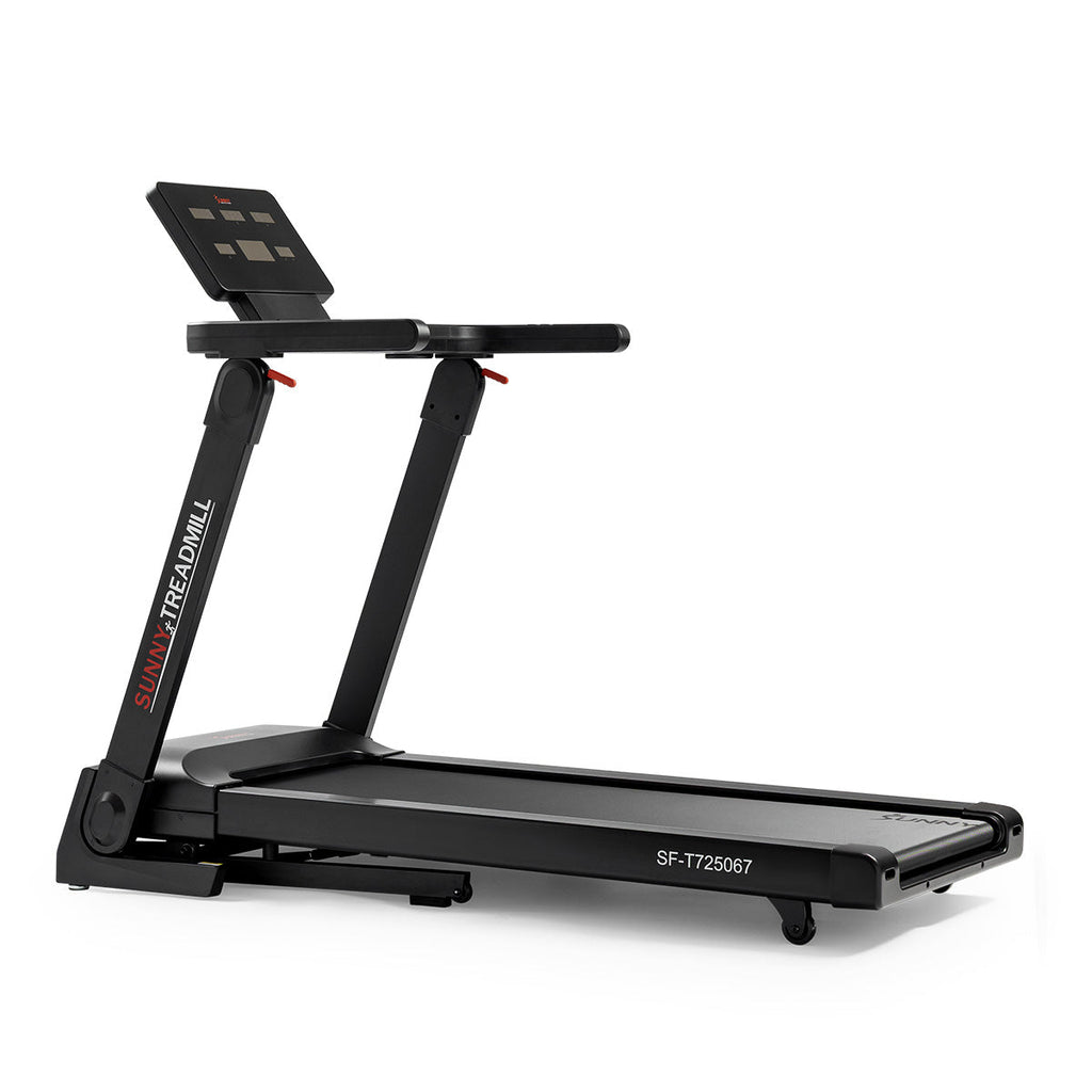 Sunny Health & Fitness Platinum Smart One-Click Fold Wi-Fi Treadmill with Auto Incline
