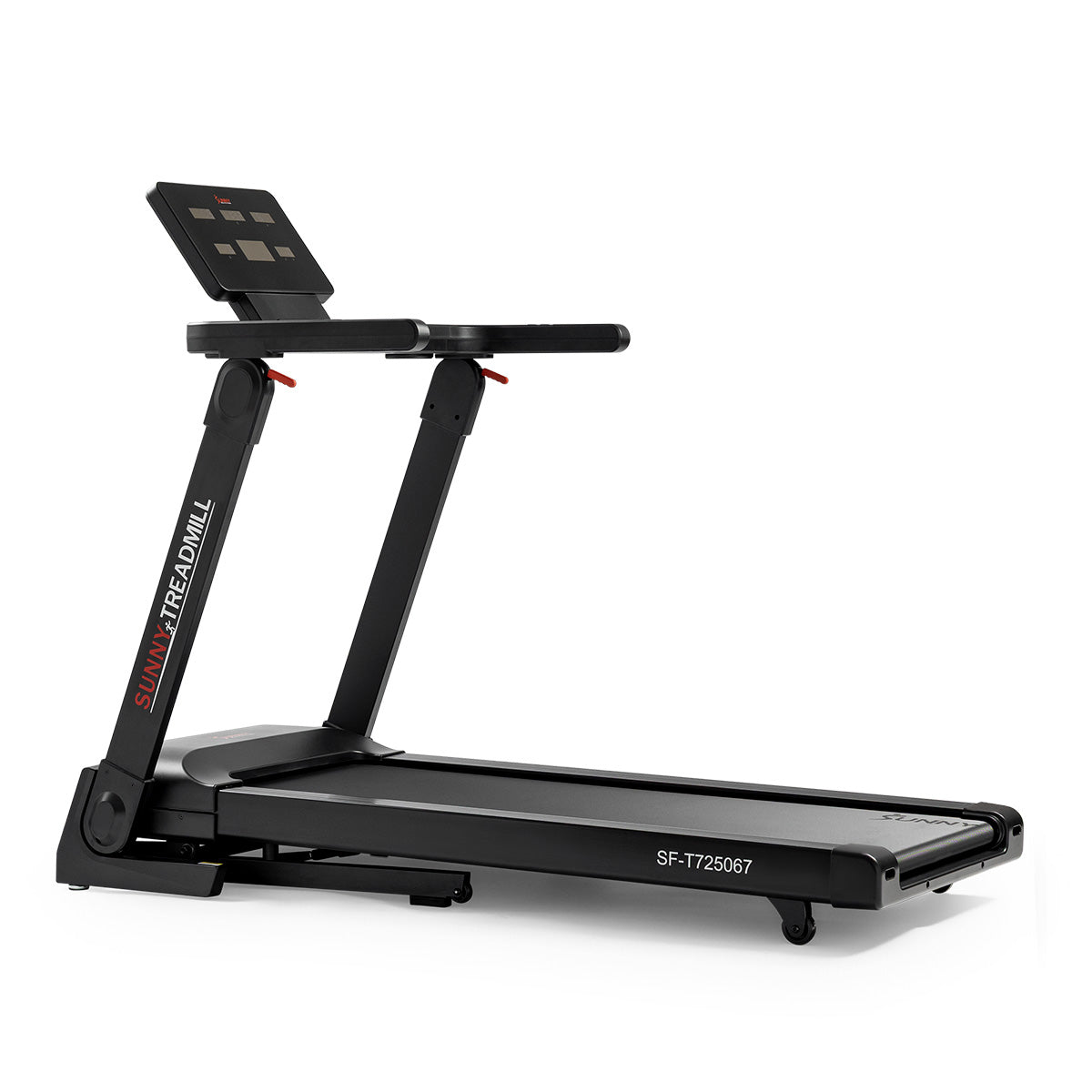 Sunny Health & Fitness Platinum Smart One-Click Fold Wi-Fi Treadmill with Auto Incline