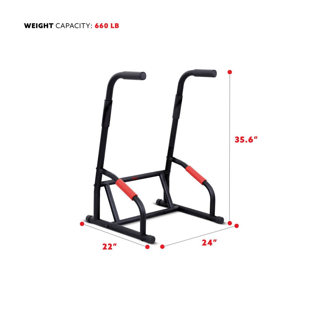 Sunny Health & Fitness Multifunction Dip Station