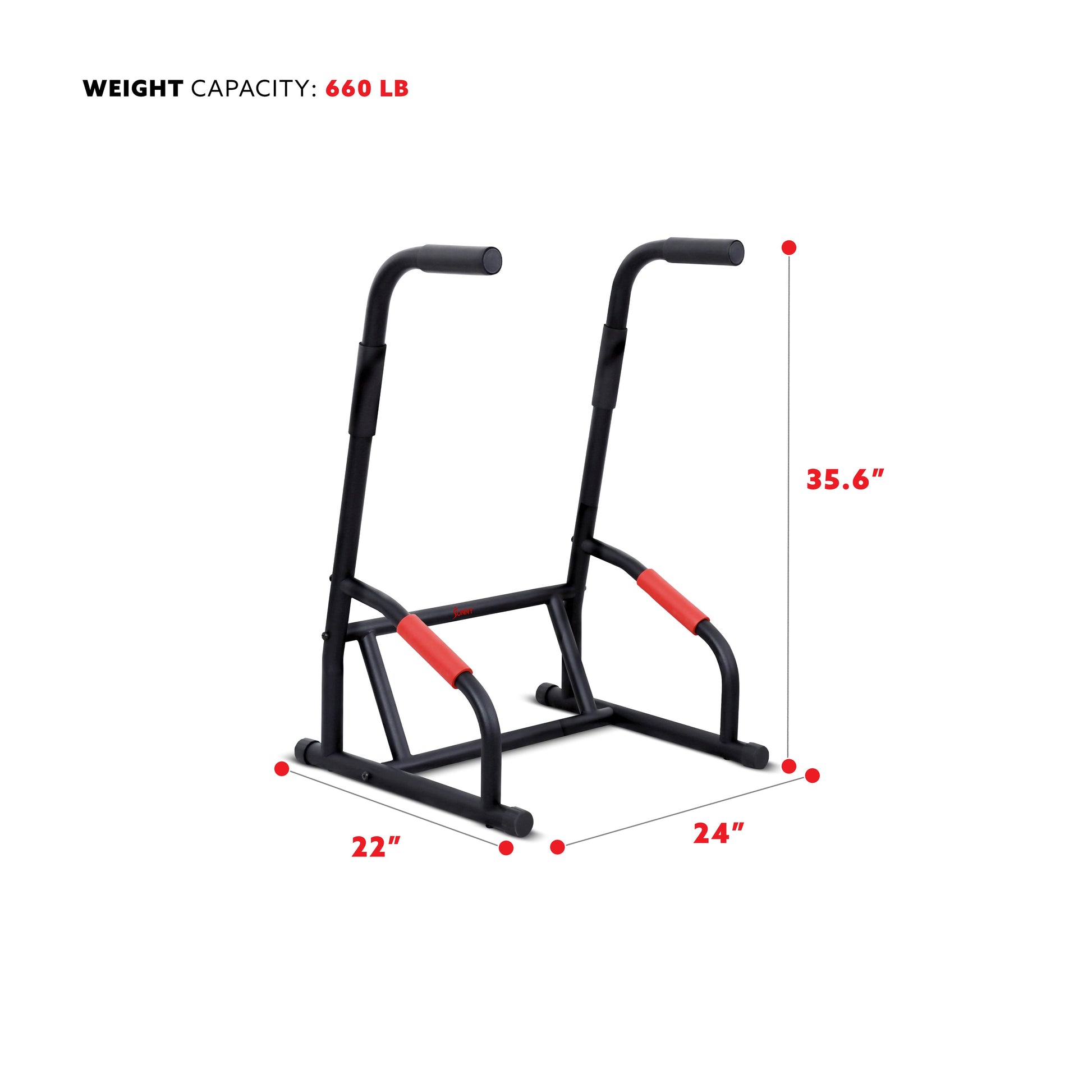 Sunny Health & Fitness Multifunction Dip Station