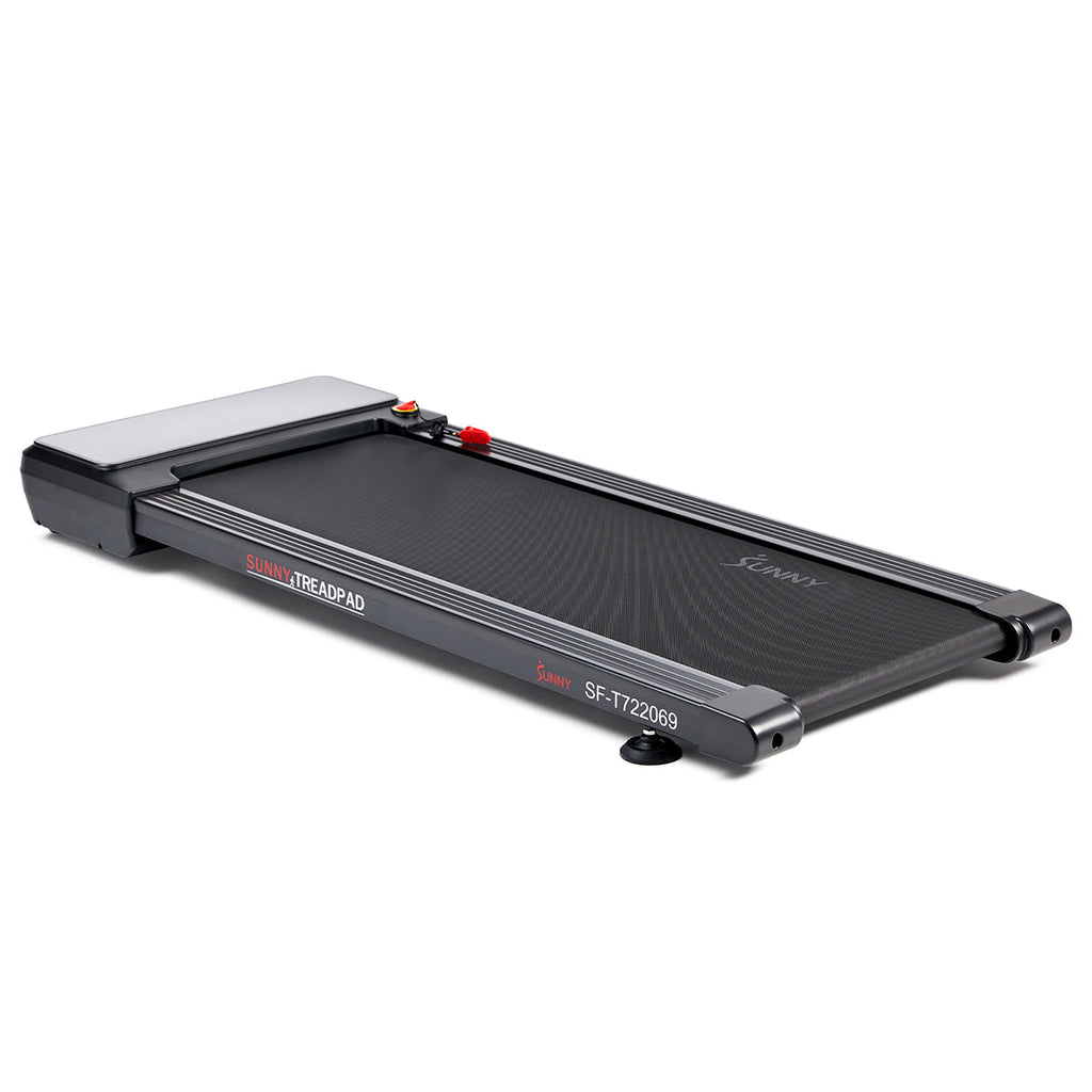 Sunny Health & Fitness Pacer Auto Incline Under Desk Smart TreadPad® Walking Treadmill