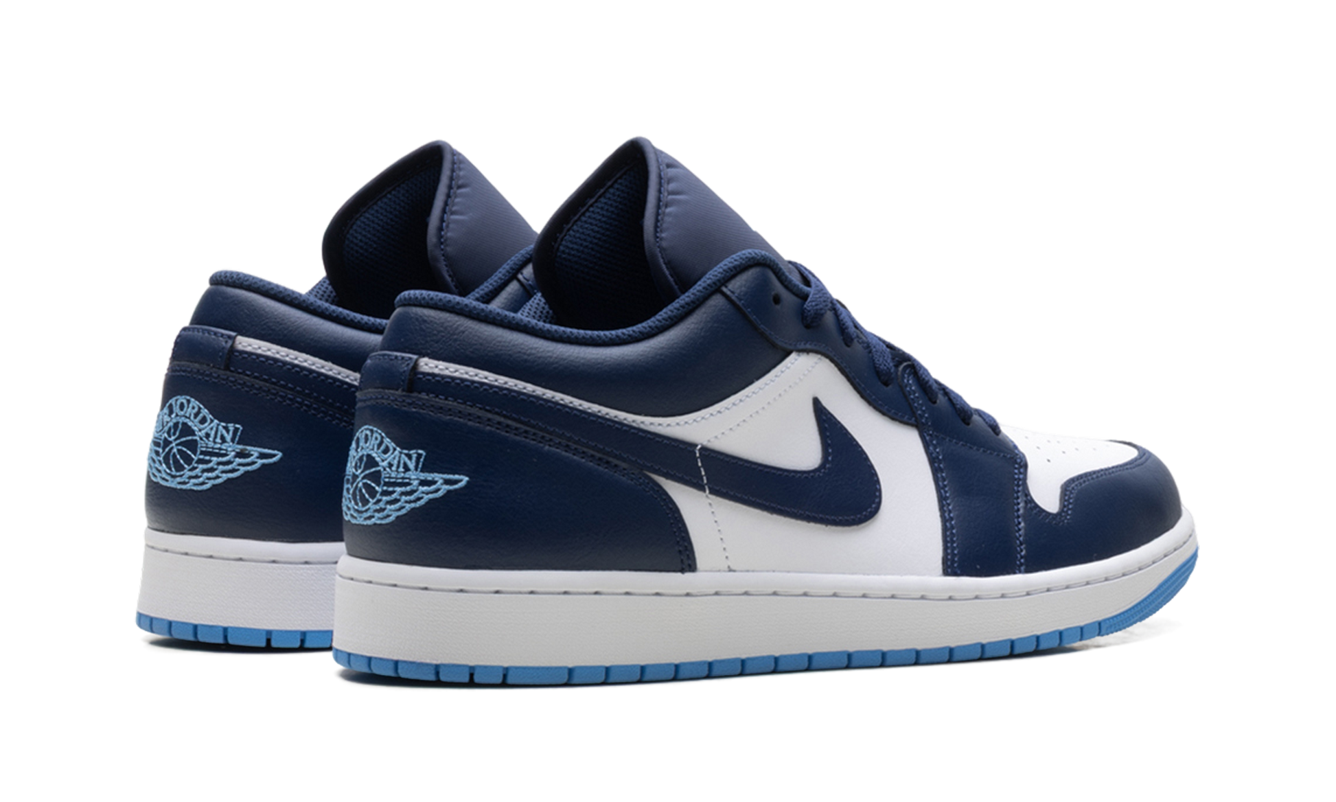 Air Jordan 1 Low "Midnight Navy / University Blue" 553558 404