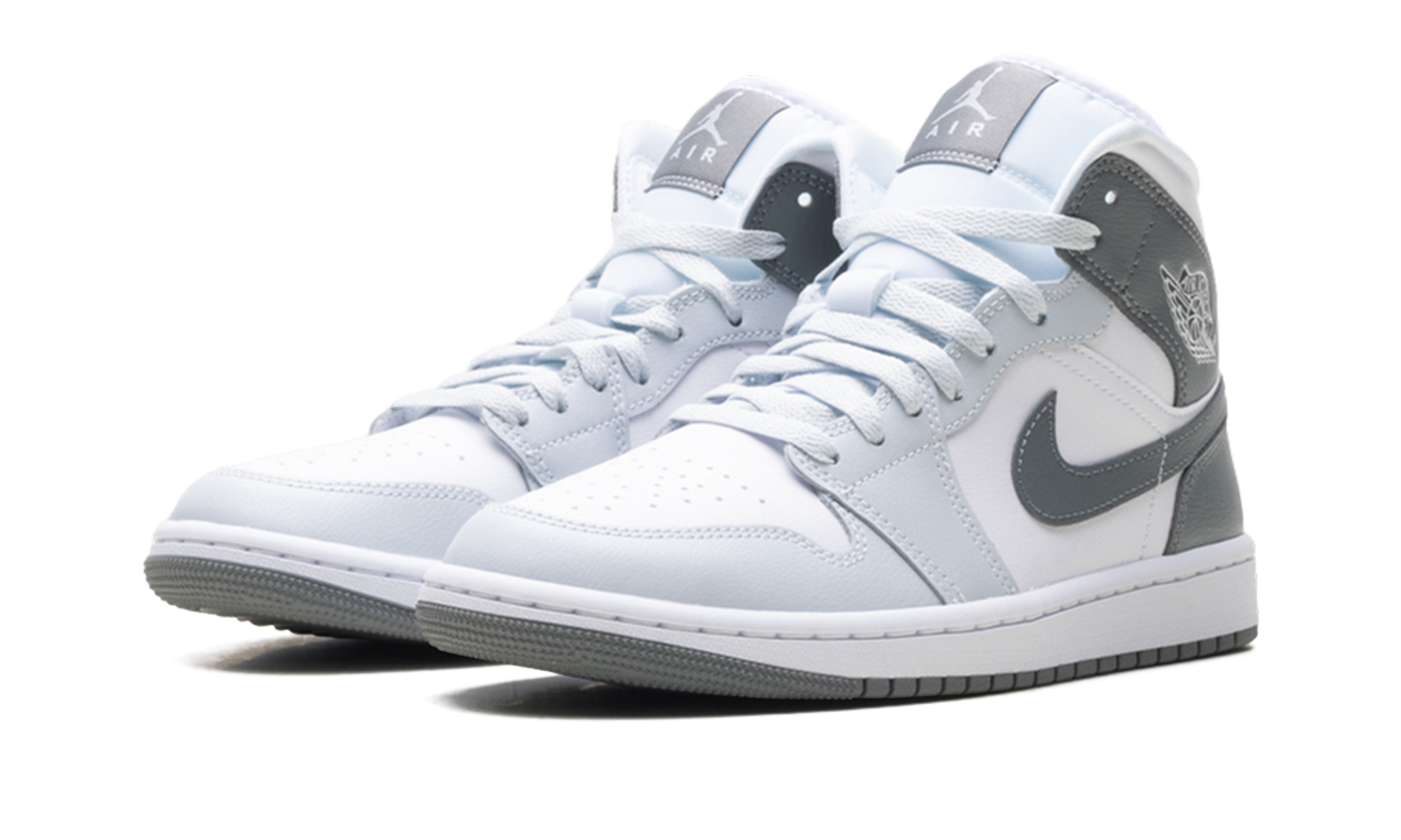 Jordan 1 Mid Wmns "White Smoke Grey" BQ6472 113