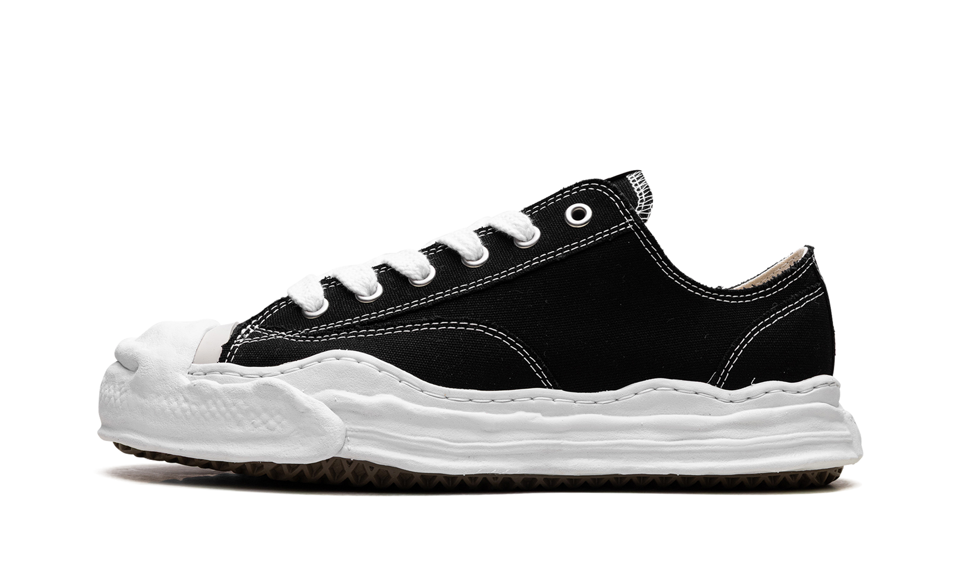 Hank OG Sole Canvas Low "Black / White" A05FW702 BLK