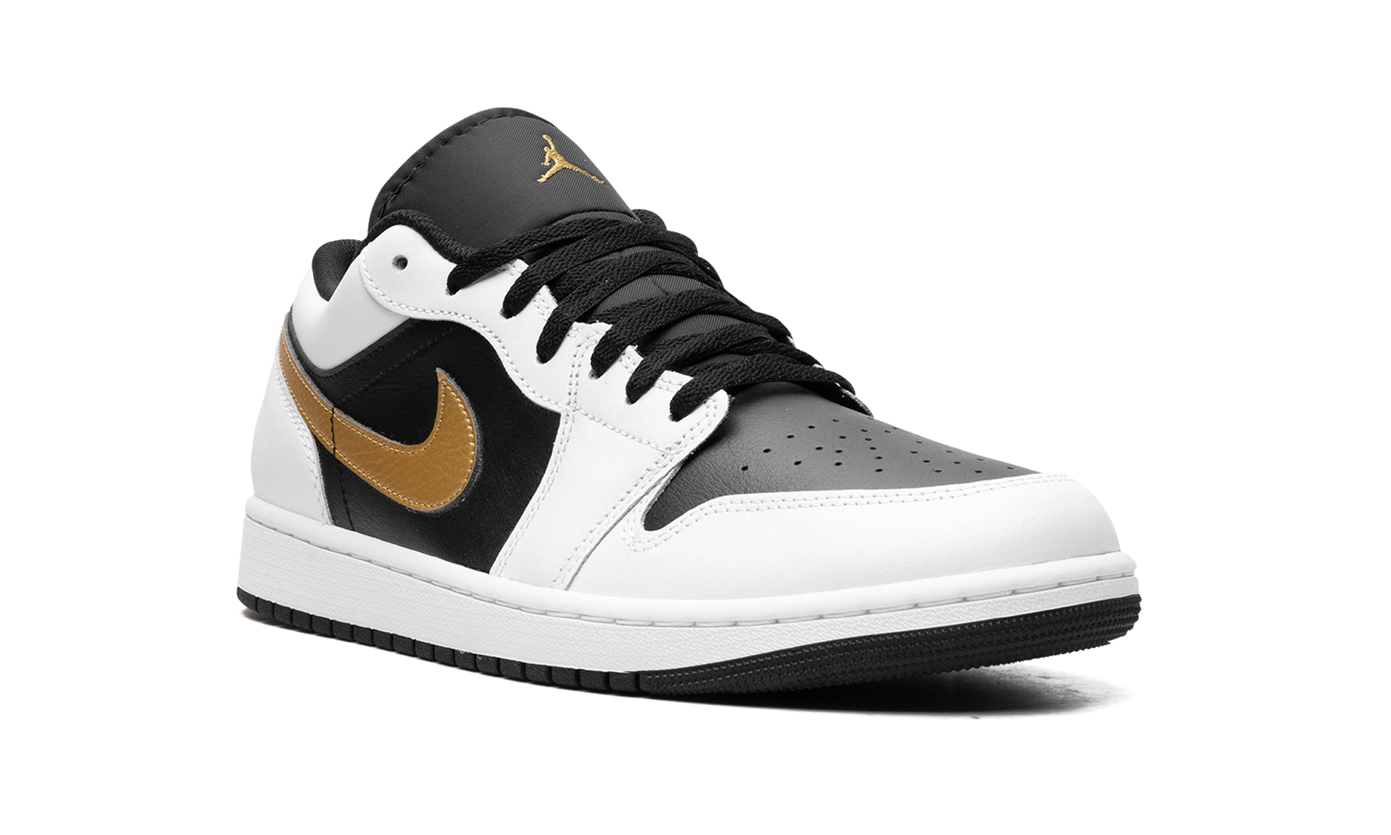 Air Jordan 1 Low "Gold Swoosh" 553558 172